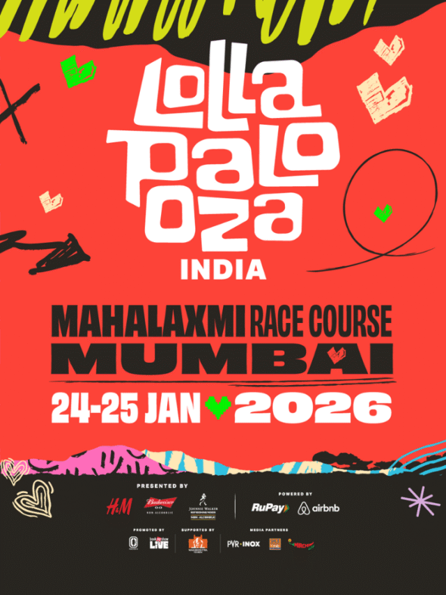 lollapalooza india 2026 announcement poster