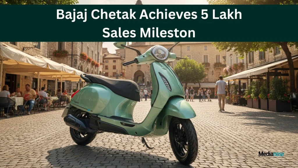 bajaj-chetak-achieves-5-lakh-sales-scooter-22sep