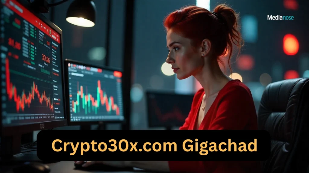 crypto-investor-standing-confidently-in-front-of-glowing-digital-chart-crypto30x.com-gigachad-coins-22sep