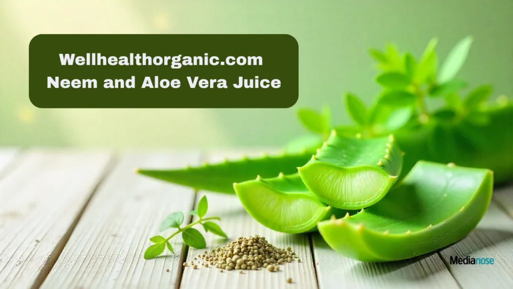 wellhealthorganic.com neem and aloe vera juice