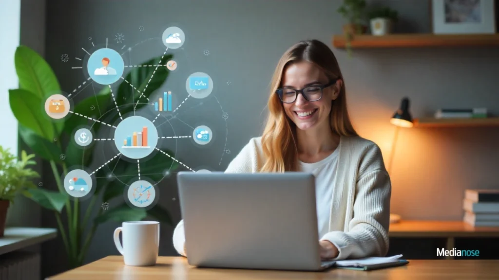 blogsternation-com-professional-blogger-sitting-at-a-desk-with-a-laptop