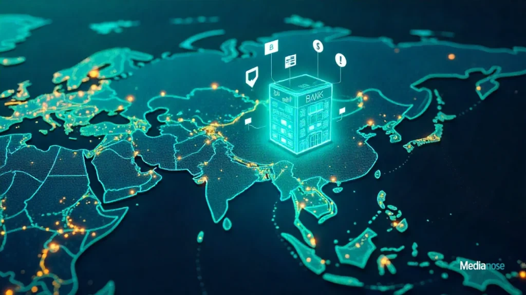 ftasiafinance-technology-glowing-map-of-asia-connected-by-bright-fintech-data-lines