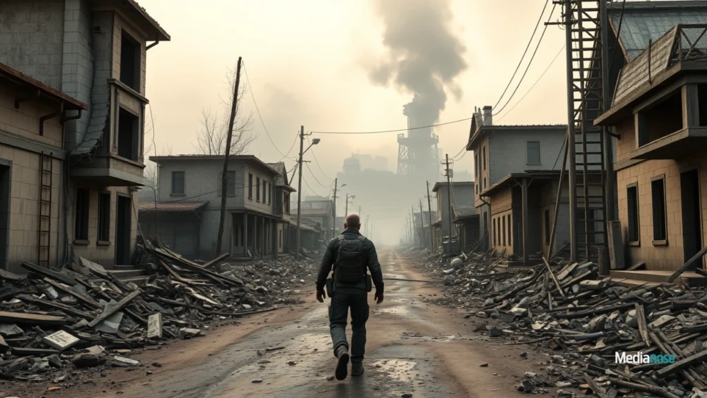 pixel 3xl dayz epoch mod background survivor moving through derelict street