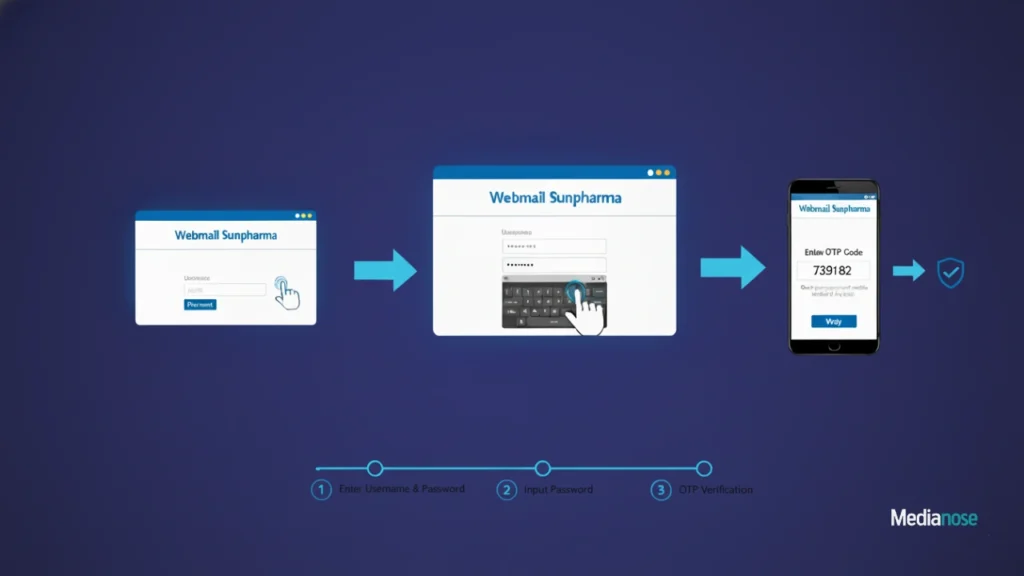 step-by-step guide concept logging into webmail sunpharma