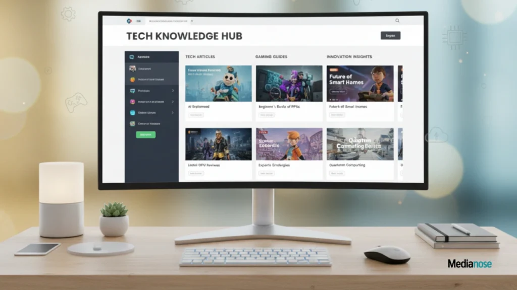 www durostechcom digital desk setup displaying an open website dashboard