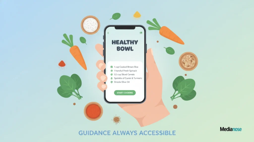 myliberla.com food meal-prep workspace with stacked glass containers