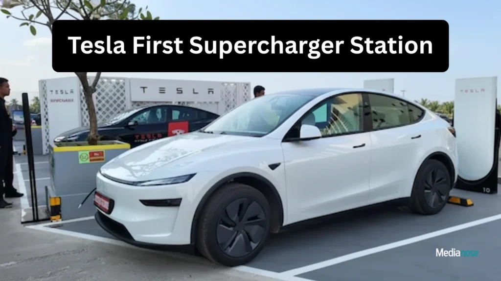 tesla-first-supercharger-station-fast-ev-charging-car