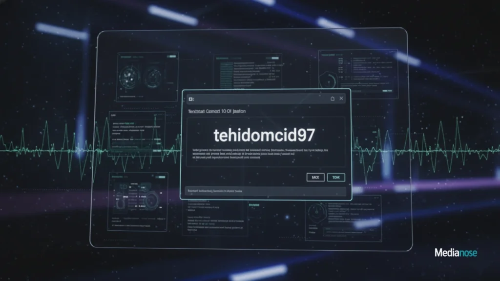 what is tehidomcid97 on understanding this mysterious system identifier